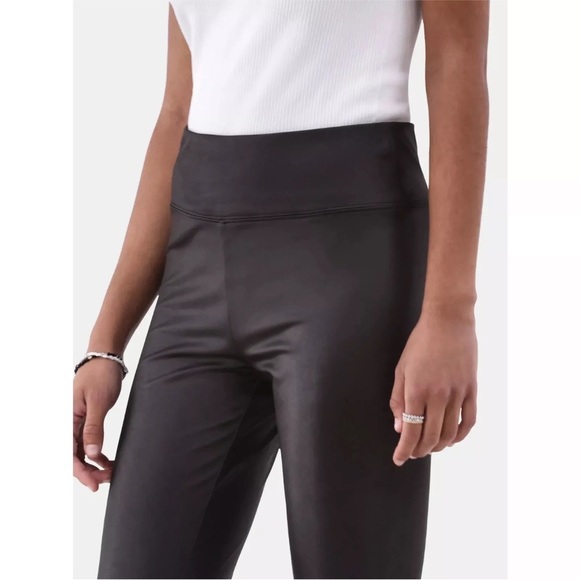 No Boundaries Women's Liquid Legging, Size Small (4-6), Black, High Rise, Casual - Picture 2 of 4